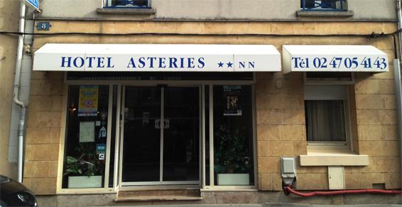 Hotel Asteries Tours Buitenkant foto